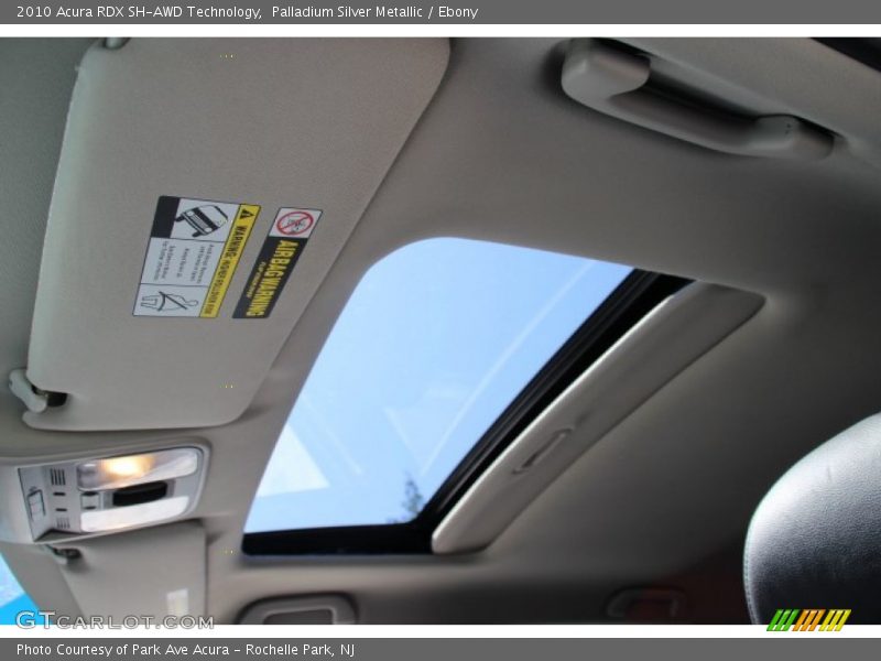 Palladium Silver Metallic / Ebony 2010 Acura RDX SH-AWD Technology