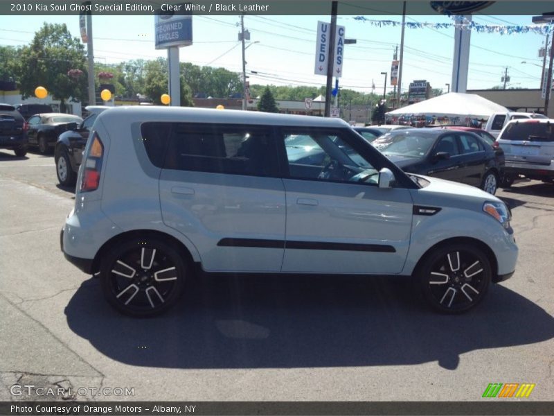 Clear White / Black Leather 2010 Kia Soul Ghost Special Edition