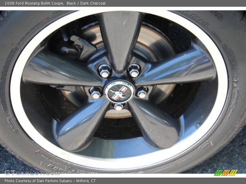 Black / Dark Charcoal 2008 Ford Mustang Bullitt Coupe