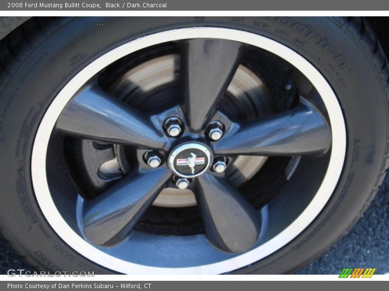 Black / Dark Charcoal 2008 Ford Mustang Bullitt Coupe