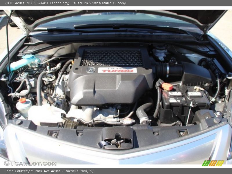 Palladium Silver Metallic / Ebony 2010 Acura RDX SH-AWD Technology