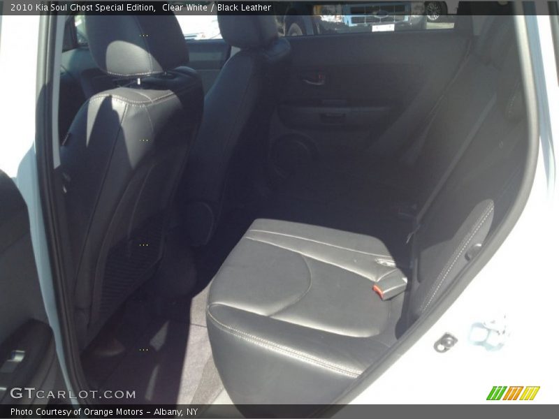 Clear White / Black Leather 2010 Kia Soul Ghost Special Edition