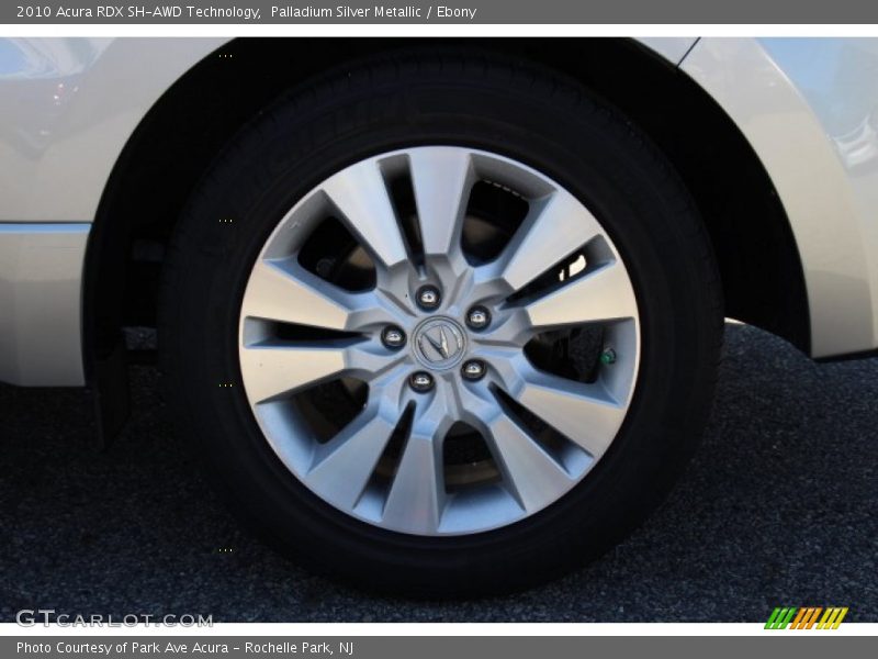 Palladium Silver Metallic / Ebony 2010 Acura RDX SH-AWD Technology