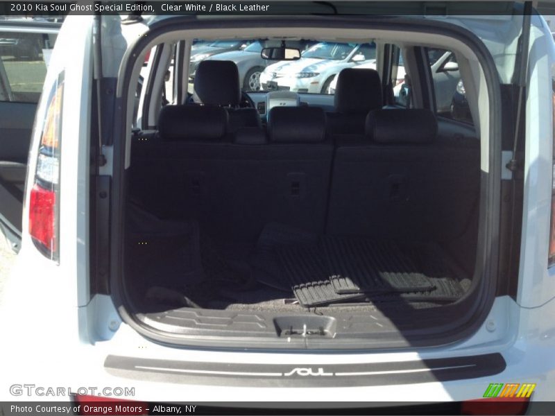 Clear White / Black Leather 2010 Kia Soul Ghost Special Edition