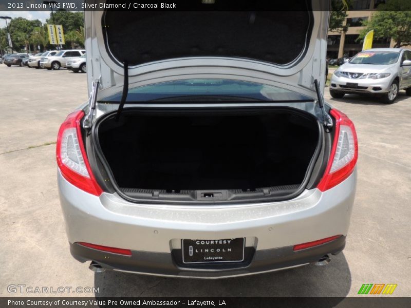 Silver Diamond / Charcoal Black 2013 Lincoln MKS FWD