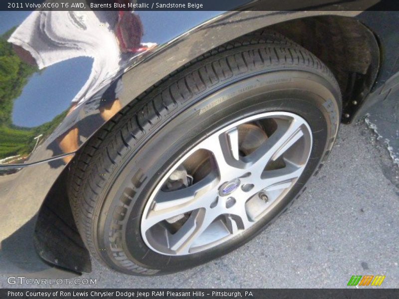Barents Blue Metallic / Sandstone Beige 2011 Volvo XC60 T6 AWD