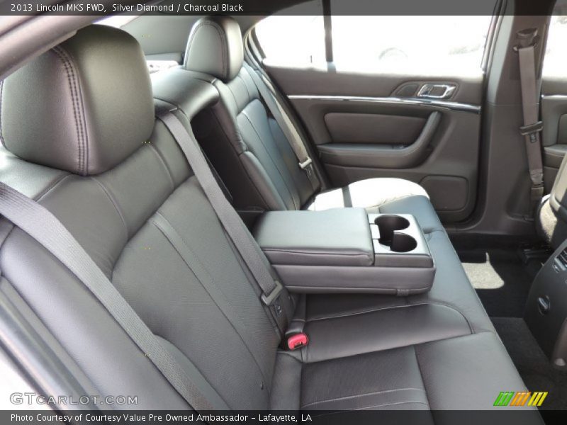 Silver Diamond / Charcoal Black 2013 Lincoln MKS FWD