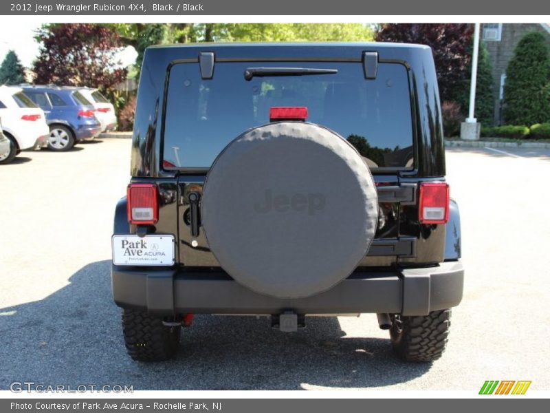 Black / Black 2012 Jeep Wrangler Rubicon 4X4