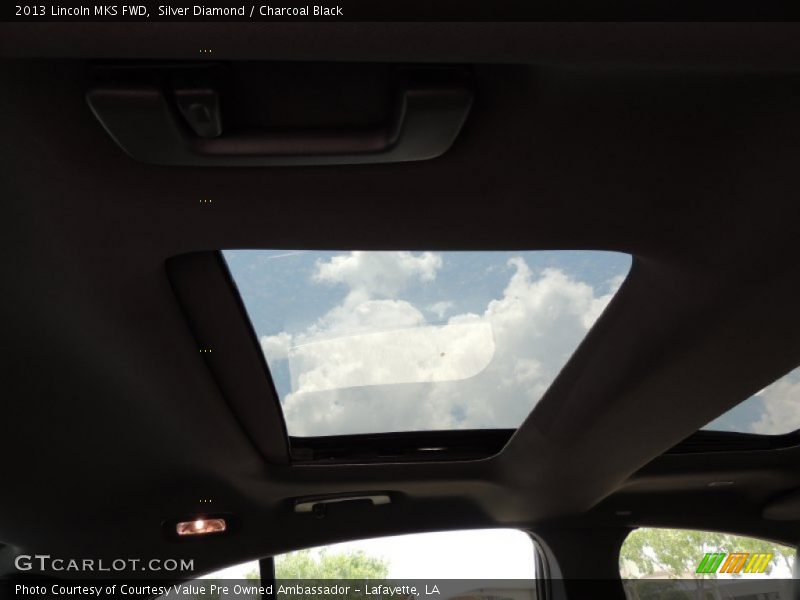Silver Diamond / Charcoal Black 2013 Lincoln MKS FWD