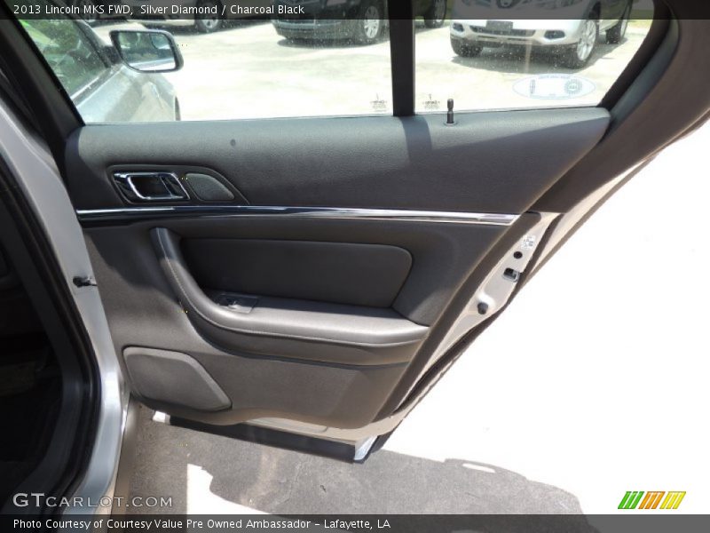 Silver Diamond / Charcoal Black 2013 Lincoln MKS FWD