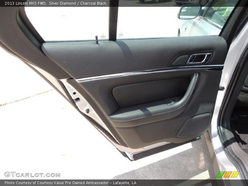 Silver Diamond / Charcoal Black 2013 Lincoln MKS FWD