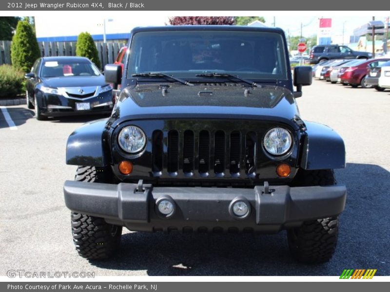 Black / Black 2012 Jeep Wrangler Rubicon 4X4
