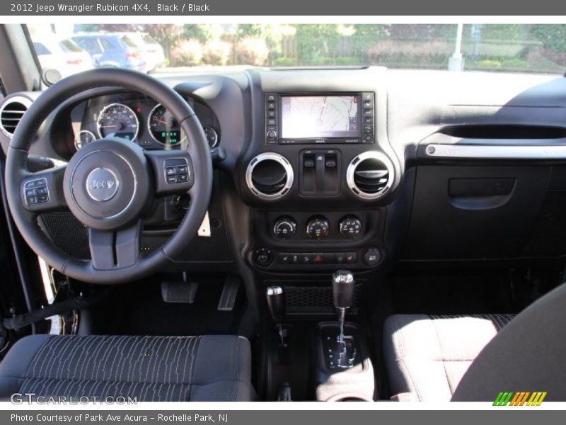 Black / Black 2012 Jeep Wrangler Rubicon 4X4