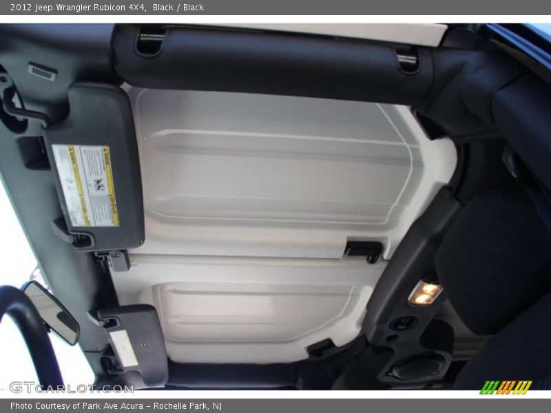 Black / Black 2012 Jeep Wrangler Rubicon 4X4
