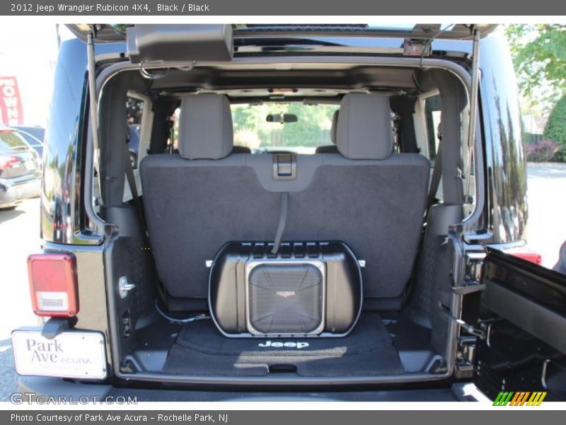 Black / Black 2012 Jeep Wrangler Rubicon 4X4