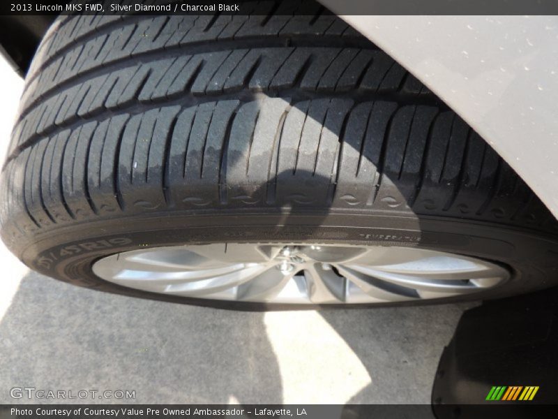 Silver Diamond / Charcoal Black 2013 Lincoln MKS FWD