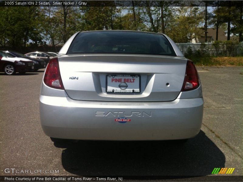 Silver Nickel / Gray 2005 Saturn ION 2 Sedan