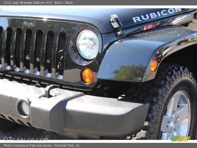 Black / Black 2012 Jeep Wrangler Rubicon 4X4