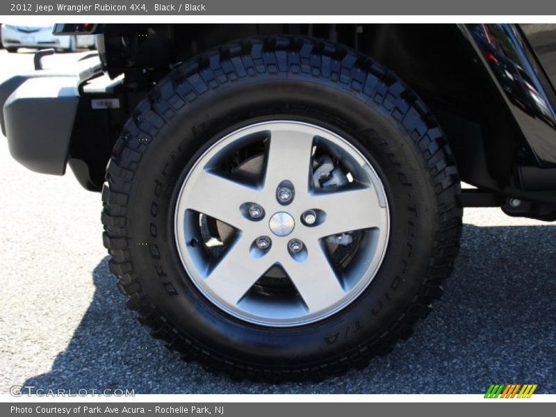 Black / Black 2012 Jeep Wrangler Rubicon 4X4