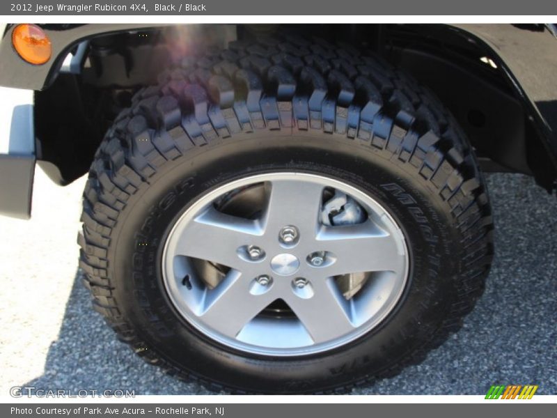 Black / Black 2012 Jeep Wrangler Rubicon 4X4
