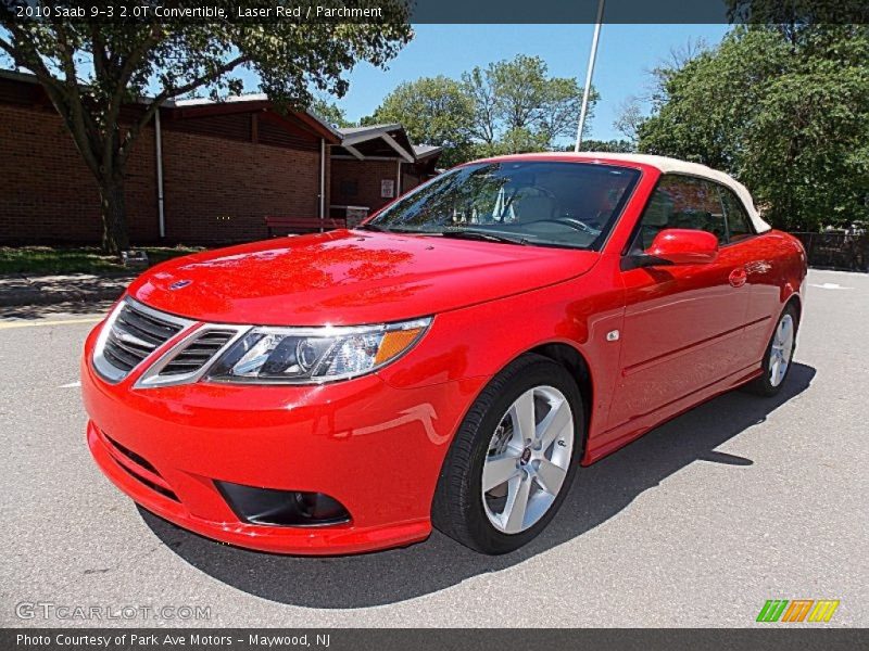 Front 3/4 View of 2010 9-3 2.0T Convertible