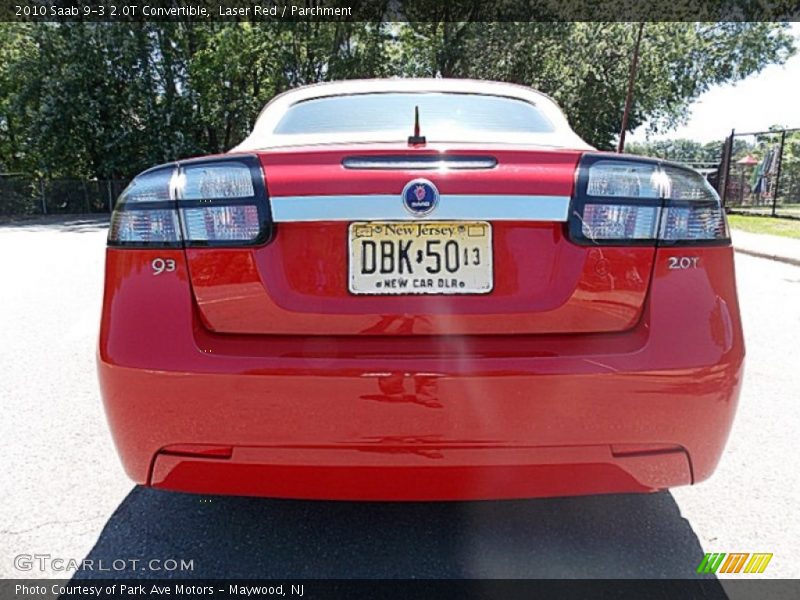 Laser Red / Parchment 2010 Saab 9-3 2.0T Convertible