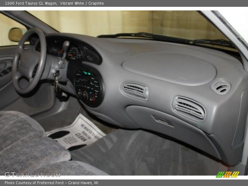 Dashboard of 1996 Taurus GL Wagon