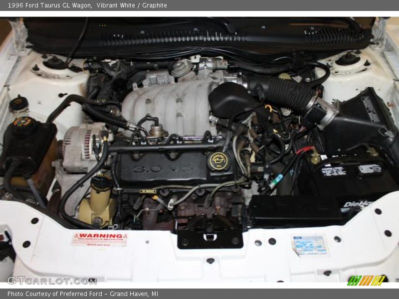  1996 Taurus GL Wagon Engine - 3.0 Liter OHV 12-Valve V6