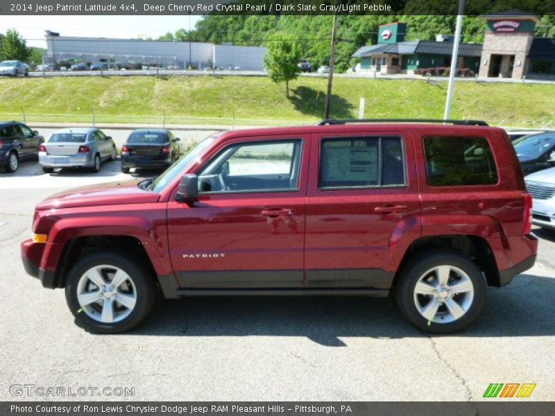 Deep Cherry Red Crystal Pearl / Dark Slate Gray/Light Pebble 2014 Jeep Patriot Latitude 4x4