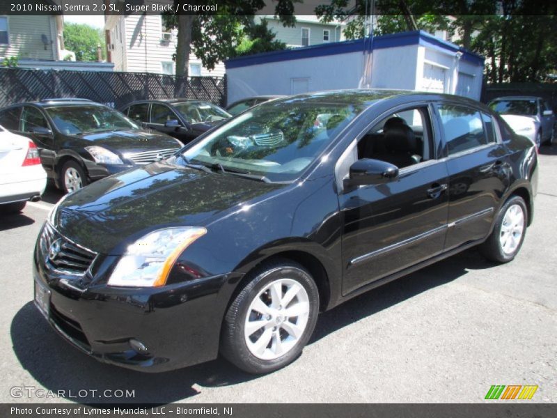 Super Black / Charcoal 2010 Nissan Sentra 2.0 SL