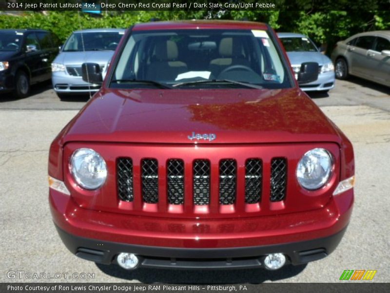 Deep Cherry Red Crystal Pearl / Dark Slate Gray/Light Pebble 2014 Jeep Patriot Latitude 4x4