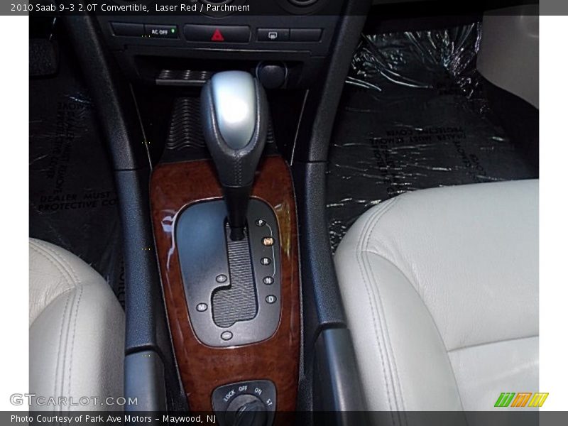  2010 9-3 2.0T Convertible 5 Speed Sentronic Automatic Shifter