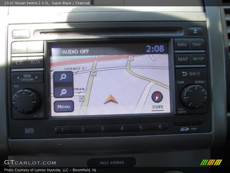 Super Black / Charcoal 2010 Nissan Sentra 2.0 SL