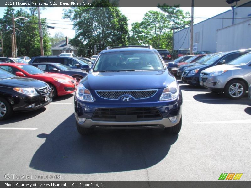 Deep Blue / Gray 2011 Hyundai Veracruz GLS