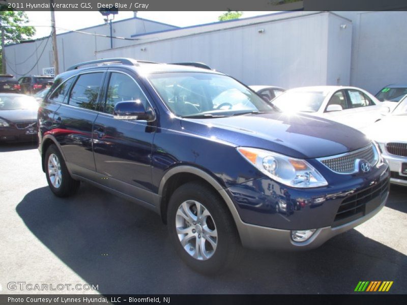 Deep Blue / Gray 2011 Hyundai Veracruz GLS