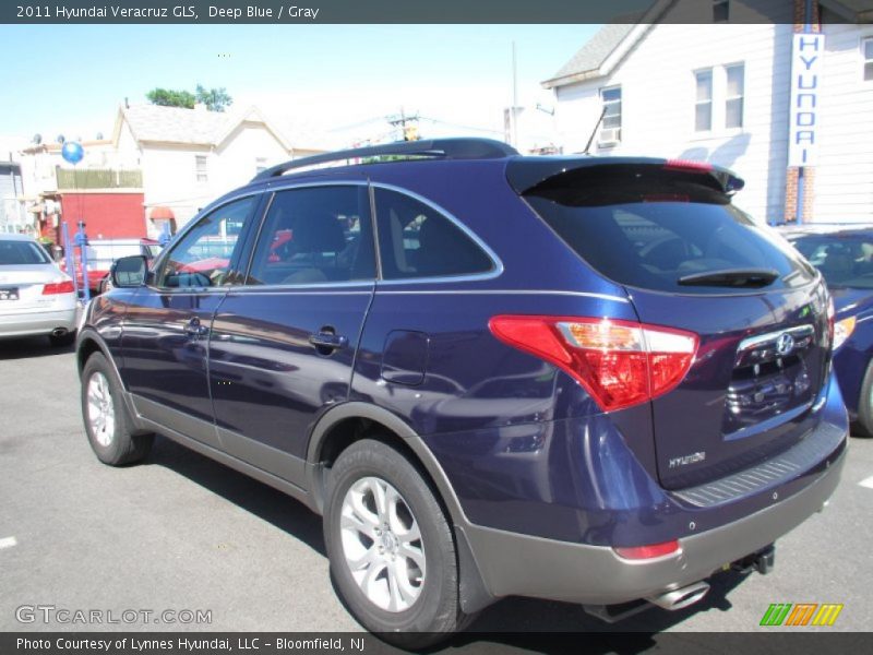 Deep Blue / Gray 2011 Hyundai Veracruz GLS