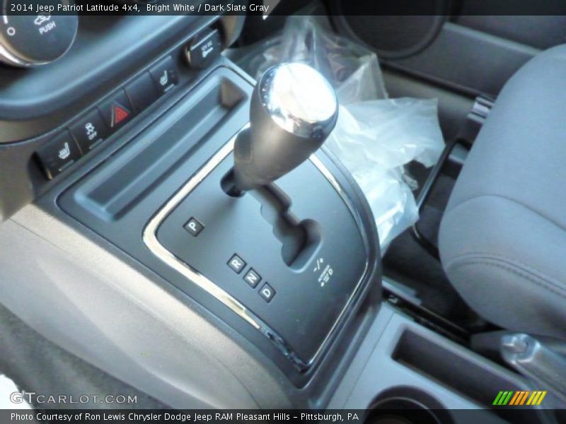 Bright White / Dark Slate Gray 2014 Jeep Patriot Latitude 4x4