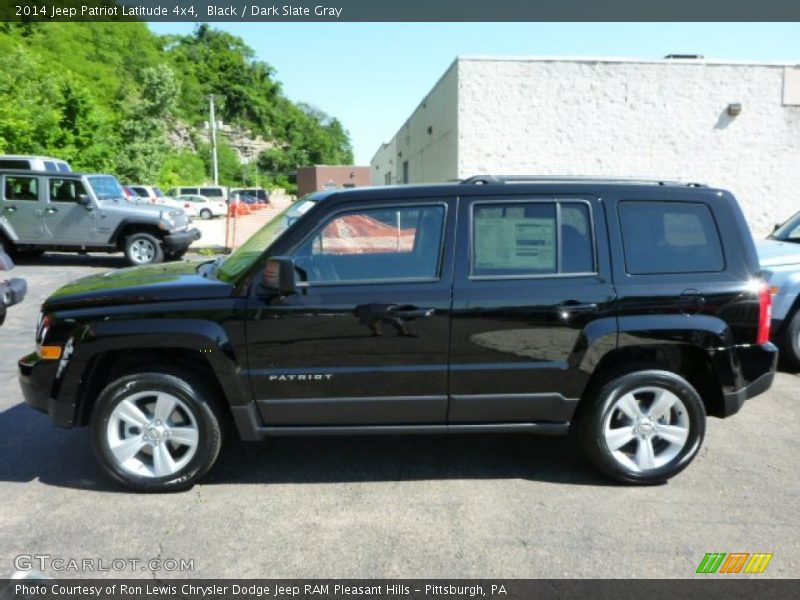 Black / Dark Slate Gray 2014 Jeep Patriot Latitude 4x4