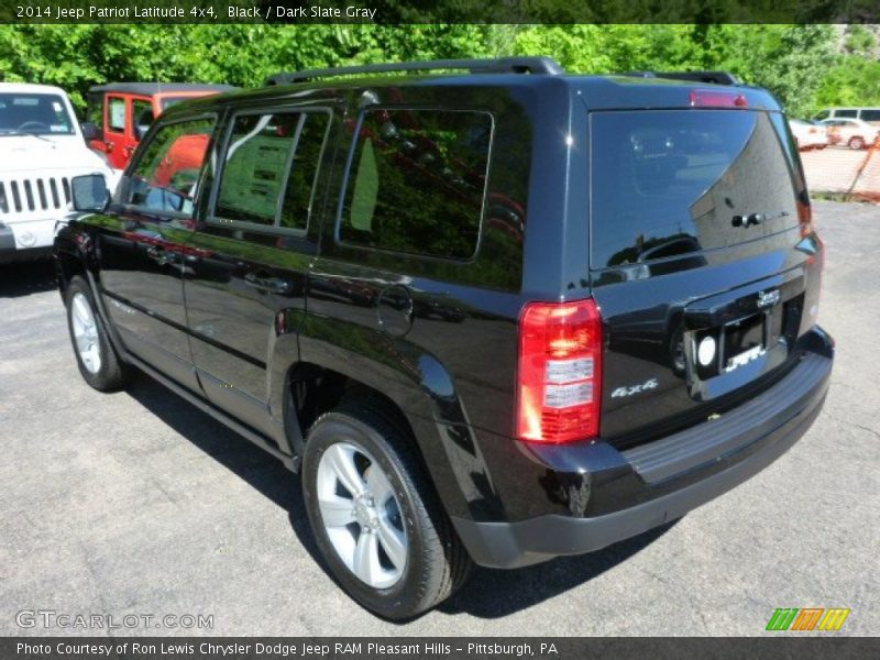 Black / Dark Slate Gray 2014 Jeep Patriot Latitude 4x4