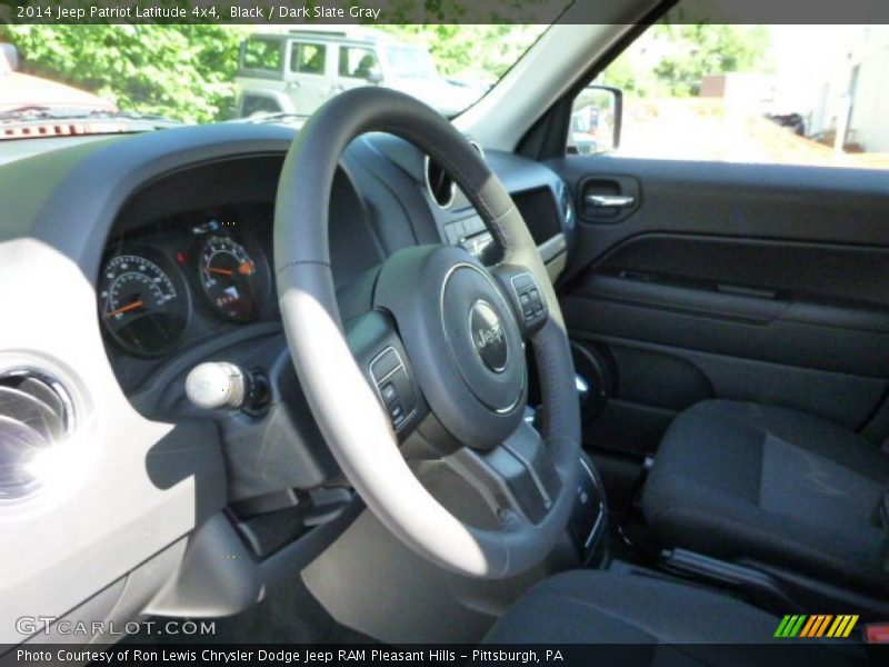 Black / Dark Slate Gray 2014 Jeep Patriot Latitude 4x4