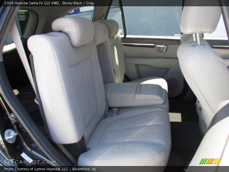 Ebony Black / Gray 2009 Hyundai Santa Fe GLS 4WD