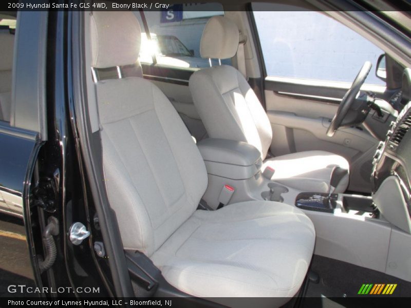 Ebony Black / Gray 2009 Hyundai Santa Fe GLS 4WD