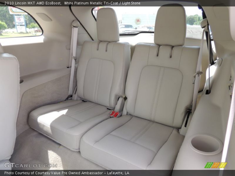 White Platinum Metallic Tri-Coat / Light Stone 2010 Lincoln MKT AWD EcoBoost
