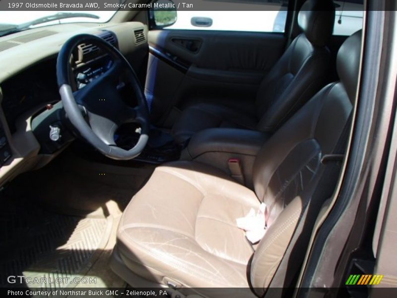 Smokey Caramel Metallic / Tan 1997 Oldsmobile Bravada AWD