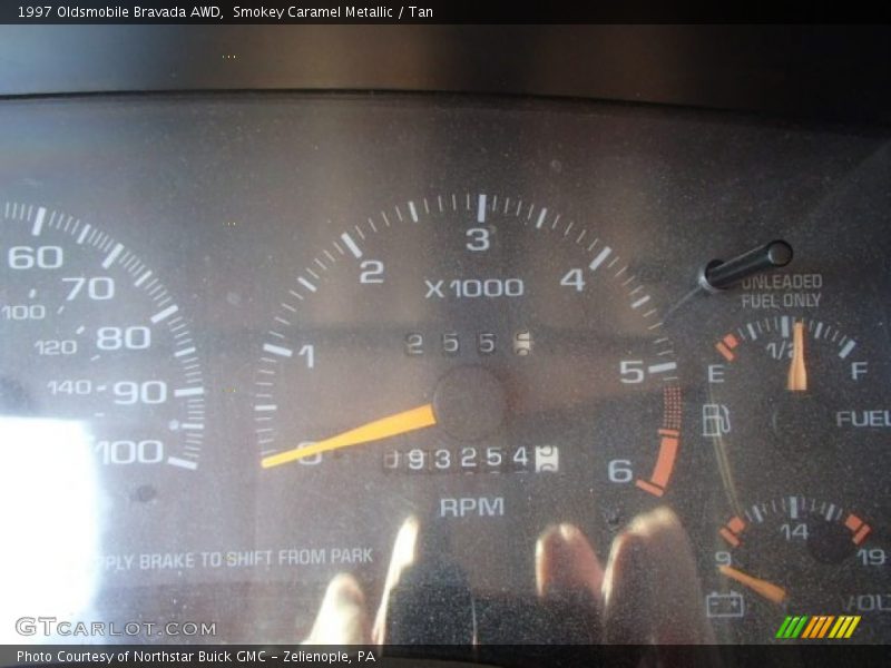 Smokey Caramel Metallic / Tan 1997 Oldsmobile Bravada AWD