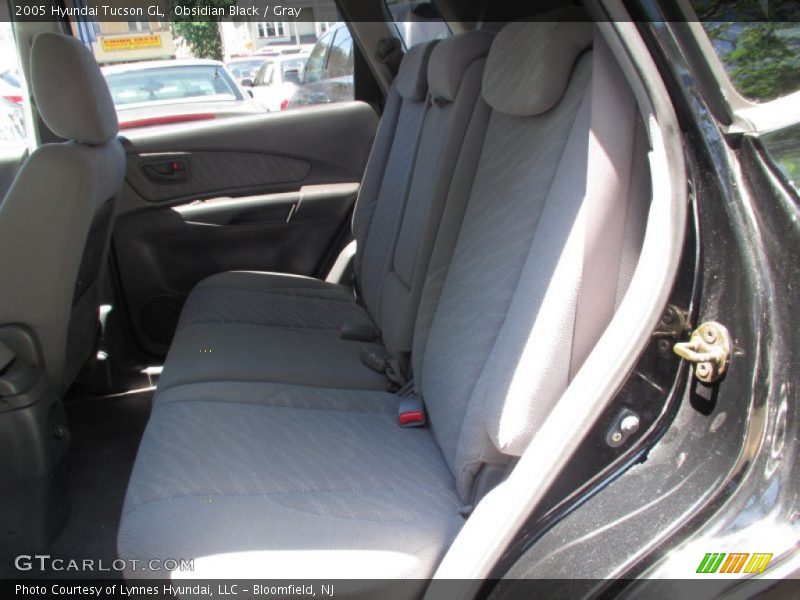 Obsidian Black / Gray 2005 Hyundai Tucson GL