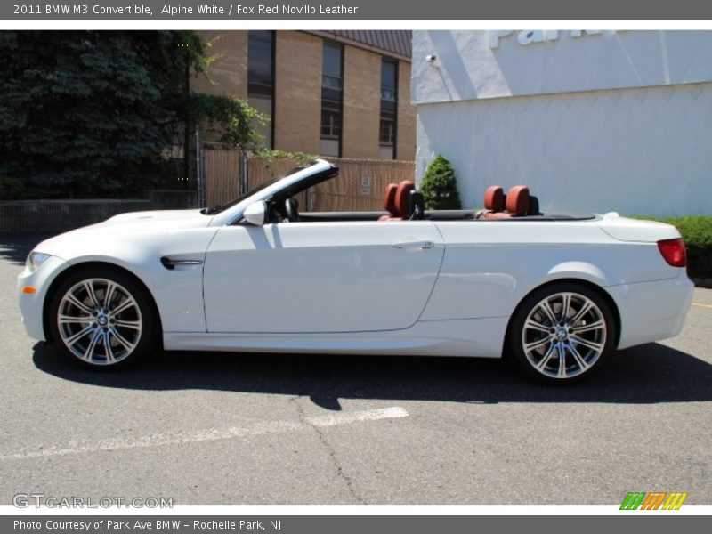  2011 M3 Convertible Alpine White