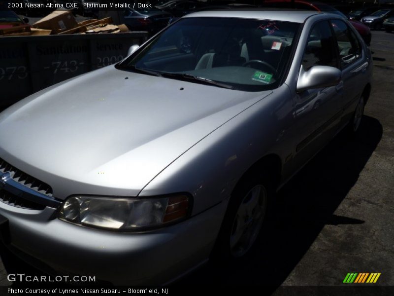Platinum Metallic / Dusk 2001 Nissan Altima GXE