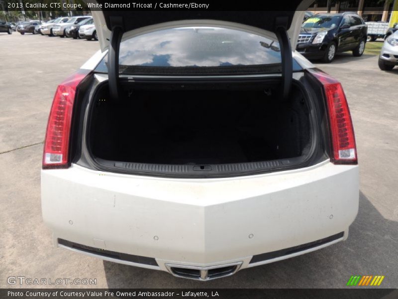 White Diamond Tricoat / Cashmere/Ebony 2013 Cadillac CTS Coupe