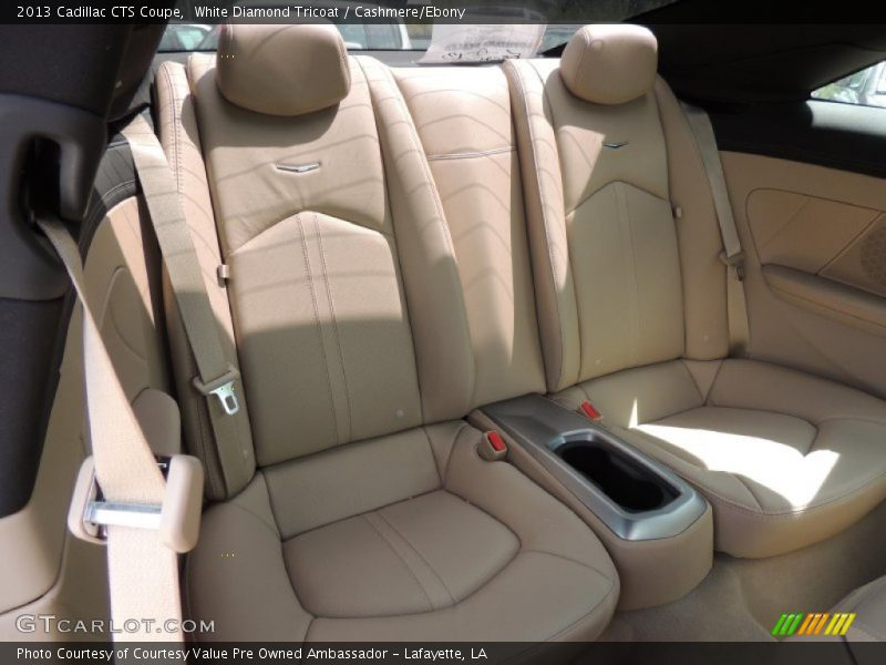 Rear Seat of 2013 CTS Coupe